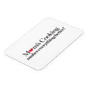 Das Kochen der Mama macht alles besser Magnet (Linke Seite)