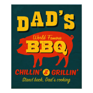 Das Kochen des Vaters Fotodruck