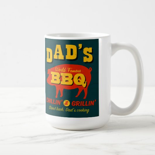 Das Kochen des Vaters Kaffeetasse (Rechts)