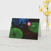 Das Koi Karte (Gelbe Blume)