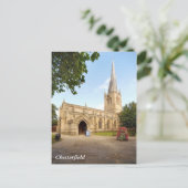 Das kokerierte Reich von Chesterfield Postkarte (Stehend Vorderseite)