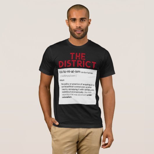 Das kolonialistische T-Shirt (Vorne ganz)