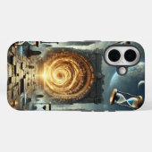 Das kolossale Tor der Zeit Case-Mate iPhone Hülle (Rückseite (Horizontal))