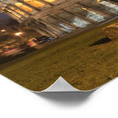 Das Kolosseum oder das römische Kolosseum Poster (Ecke)