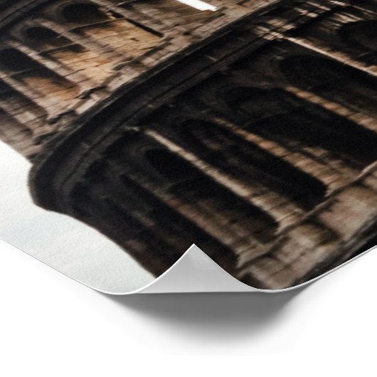 Das Kolosseum Poster (Ecke)