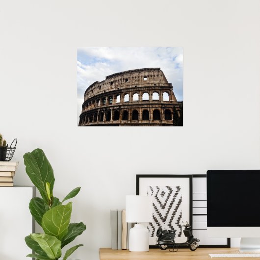 Das Kolosseum Poster (Heimbüro)