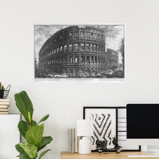 Das Kolosseum Poster (Heimbüro)