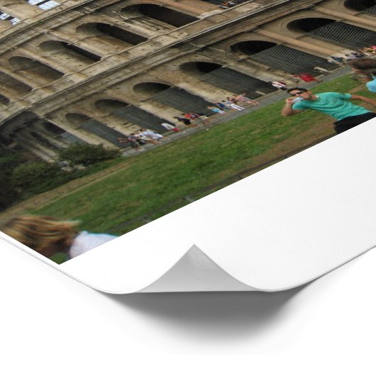 Das Kolosseum Poster (Ecke)