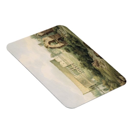 Das Kolosseum, Rom, 1802 (w/c über Grafit auf zwei Magnet (Rechte Seite)