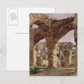 Das Kolosseum, Rom, 1835 Postkarte (Vorne/Hinten)
