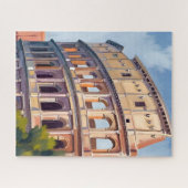 Das Kolosseum Rom Aquarell Reise  Puzzle (Horizontal)