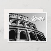 Das Kolosseum Rom Italien Foto Postkarte (Vorne/Hinten)