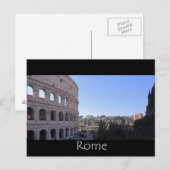 Das Kolosseum Rom Postkarte (Vorne/Hinten)