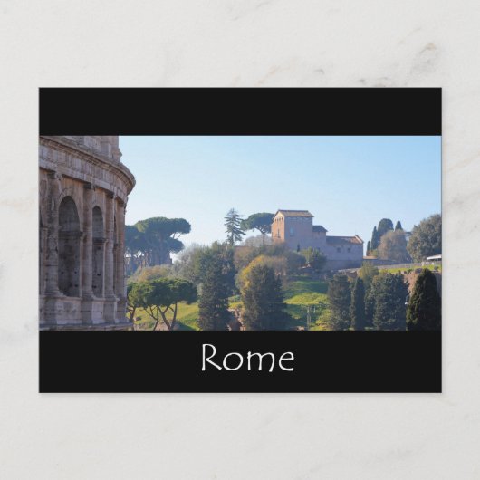 Das Kolosseum Rom Postkarte (Vorderseite)
