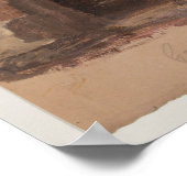 Das Kolosseum — Thomas Cole (Rom) Poster (Ecke)