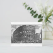 Das Kolosseum von Giovanni Battista Piranesi Postkarte (Stehend Vorderseite)