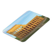 Das Kolosseum von Rom Magnet (Linke Seite)