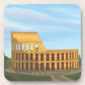 Das Kolosseum von Rom Untersetzer (Vorderseite)