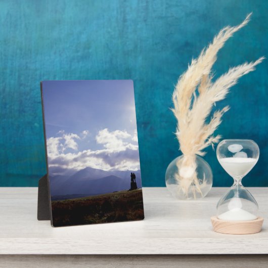 Das Kommando Monument Schottland Fotoplatte (Seite)