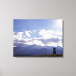 Das Kommando Monument Schottland Leinwanddruck