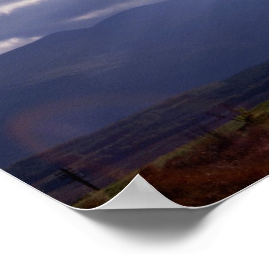 Das Kommando Monument Schottland Poster (Ecke)