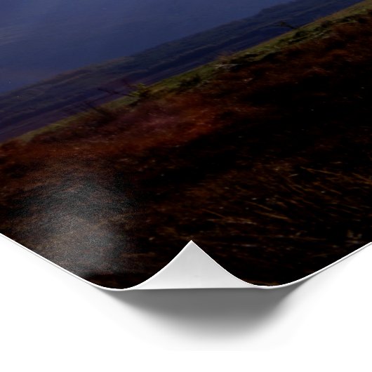 Das Kommando Monument Schottland Poster (Ecke)