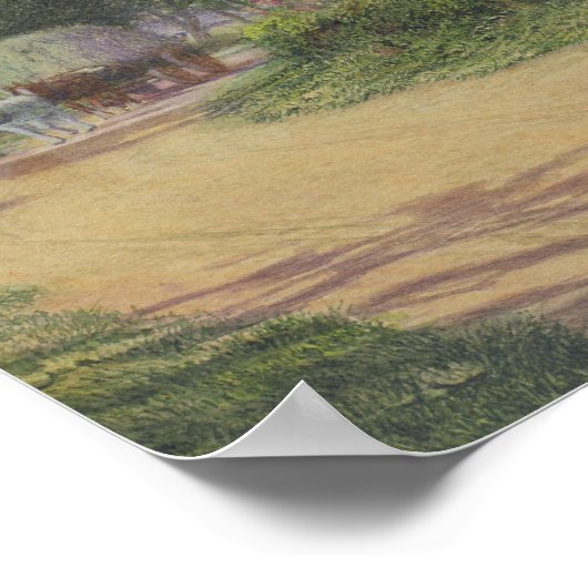 Das Kommen des Haycart Poster (Ecke)