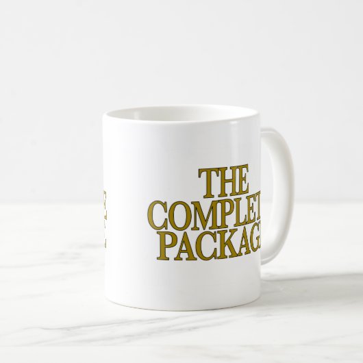Das komplette Paket Kaffeetasse (VorderseiteRechts)
