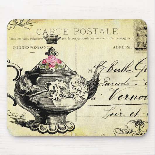 das Königin-Tee-Party Mousepad (Vorne)