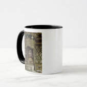 Das königliche Bett, vermutlich des 18. Tasse (Vorderseite Links)