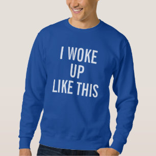 Das königliche Blau der Männer, das ich wie dies Sweatshirt
