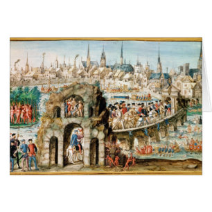 Das königliche Eintritts-Festival von Henri II in