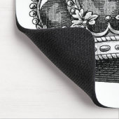 Das königliche ich, viktorianische mousepad (Ecke)