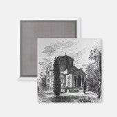 Das Königliche Mausoleum, Frogmore Magnet (Vorderseite/Rückseite)