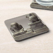 Das königliche Schreiber Nebmertuf Schreiben unter Getränkeuntersetzer (Linke Seite)