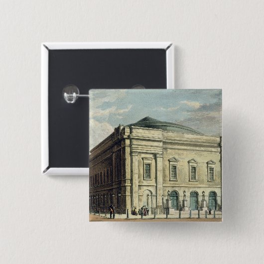 Das königliche Theater, Drury Weg, in London, Button (Vorne & Hinten)