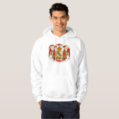 Das königliche Wappen des Königreiches von Hawaii Hoodie (Vorne ganz)