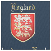 Das Königliche Wappen König Richard I von England Stoff (Nahaufnahme)