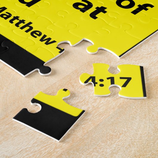 Das Königreich des Himmels ist zur Hand Puzzle (Seite)