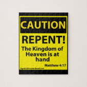 Das Königreich des Himmels ist zur Hand Puzzle (Vertikal)