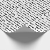 Das Königreich des Himmels steht zur Hand. Geschenkpapier (Ecke)