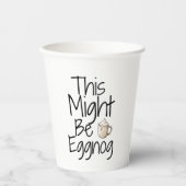 Das könnte ein tolles Urlaubsdesign sein Pappbecher (Vorderseite)