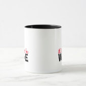 Das könnte ein weinschwarzes tasse (Zentrum)