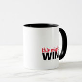 Das könnte ein weinschwarzes tasse (VorderseiteRechts)