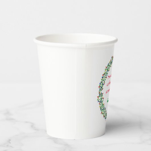 Das könnte eine Kaffee-Sprichwort-Papiertasse sein Pappbecher (Rechts)