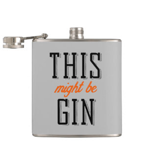 Das könnte Gin sein Flachmann