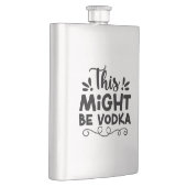 Das könnte Wodka sein Flachmann (Rechts)