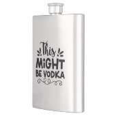 Das könnte Wodka sein Flachmann (Links)