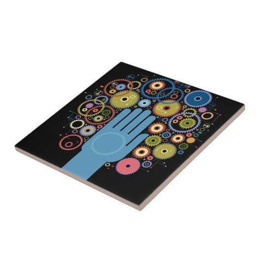 Das Konzept der Bewegung Fliese (Seite)