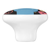 Das Konzept der Bewegung Keramikknauf (Seitenansicht)